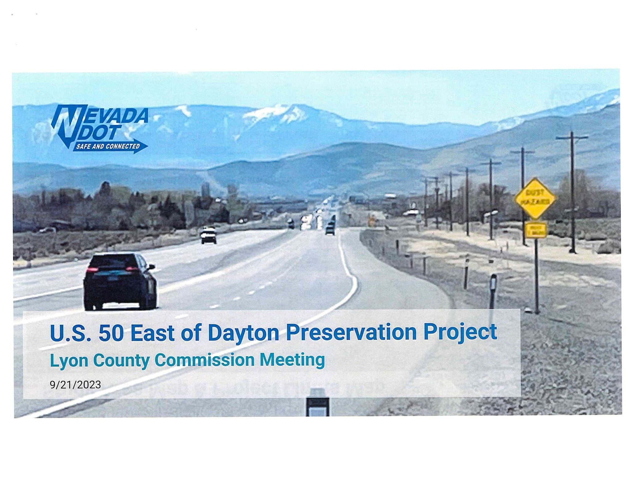 US 50 East Dayton Project