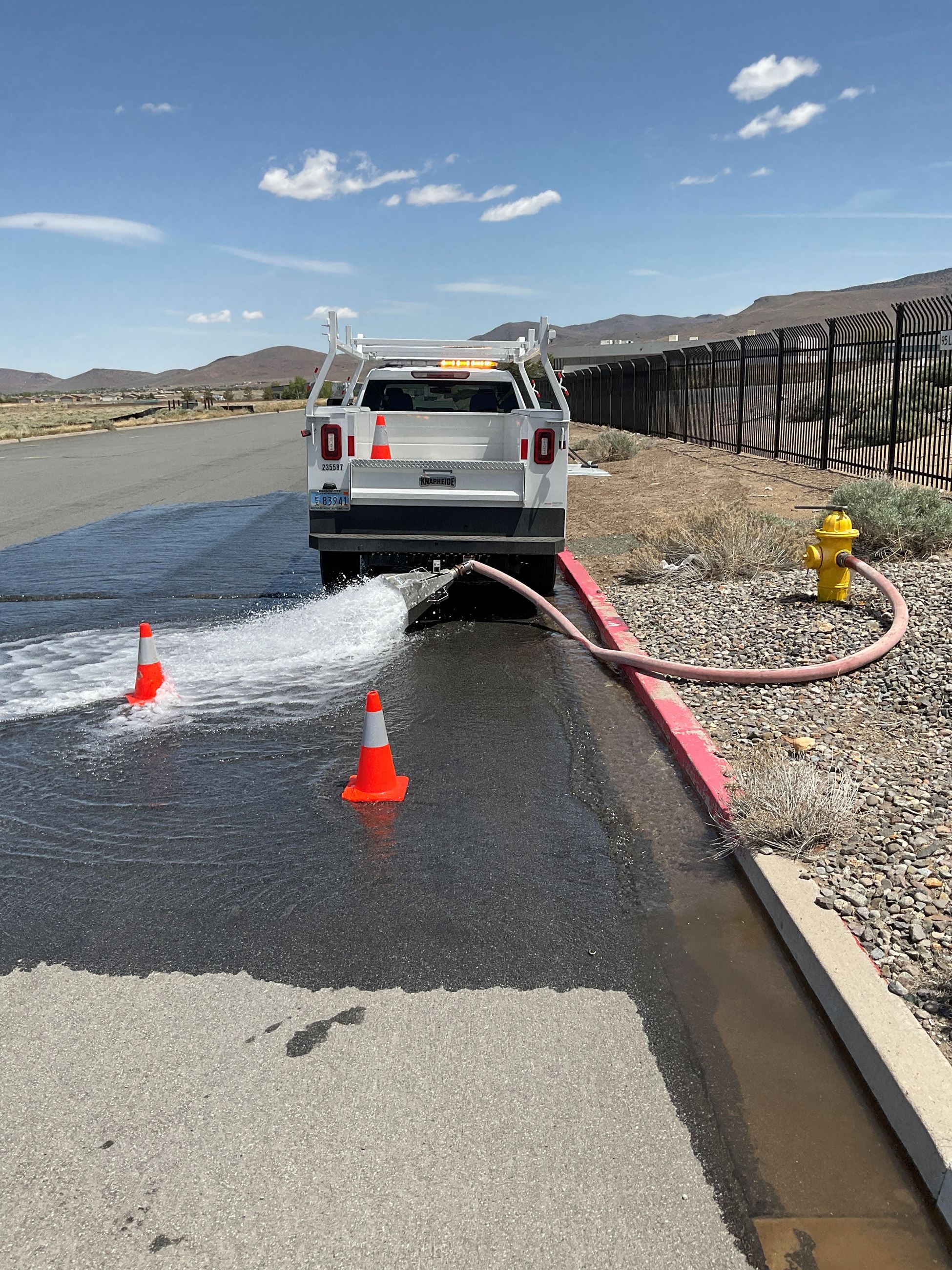 Image of Lyon Co. Utilities Flushing